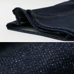 THE BLUEST OVERALLS / Big Silhouette Denim Pants