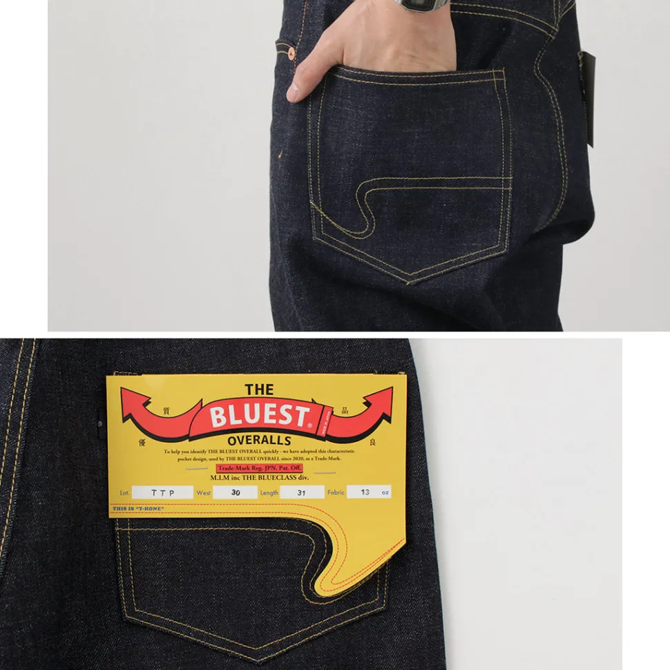 THE BLUEST OVERALLS / XX Type TT Denim Pants
