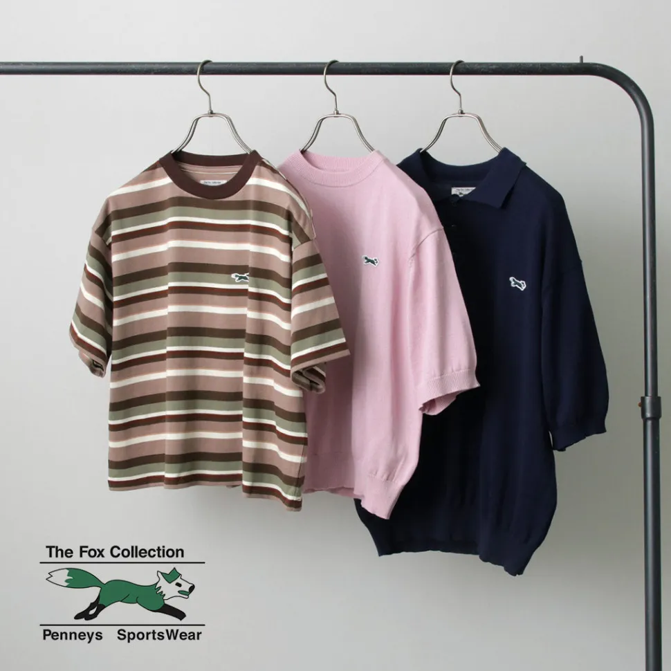 THE FOX / Fox Knit polo shirt