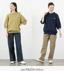 THE FOX / Fox Knit polo shirt