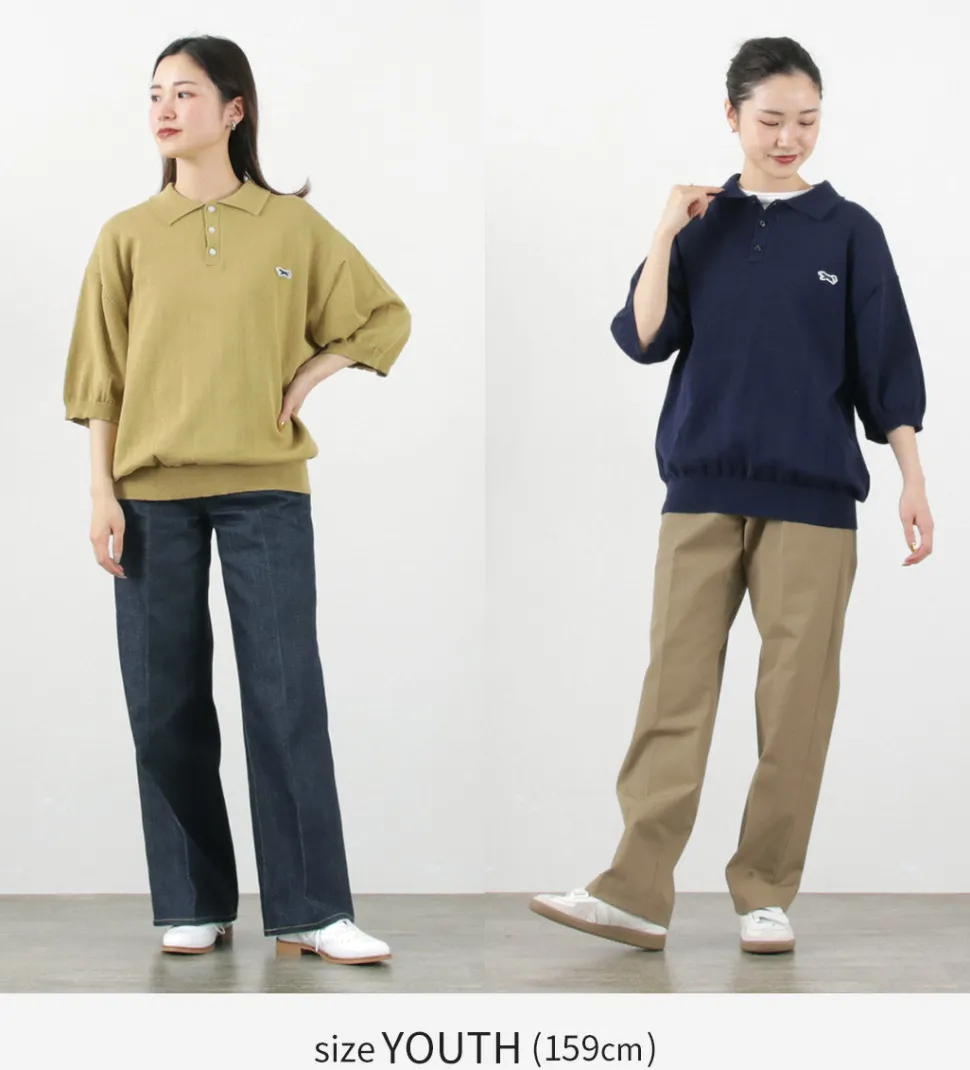 THE FOX / Fox Knit polo shirt