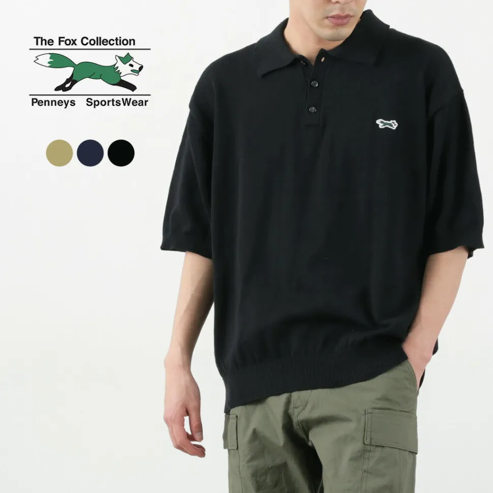 THE FOX / Fox Knit polo shirt