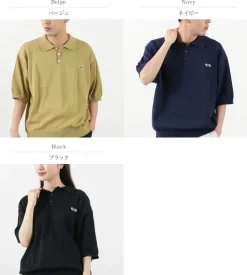 THE FOX / Fox Knit polo shirt