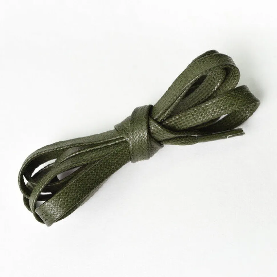 THIS IS... / Waxed Dress Flat Shoe Lace