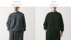 THOUSAND MILE / Knit Fleece Mock & Long Pants Setup