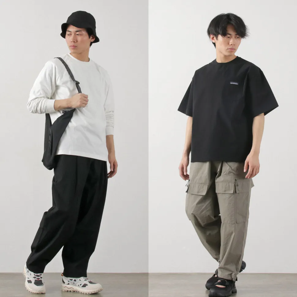 THOUSAND MILE / Short Sleeve T-Shirt and Long Pants Set
