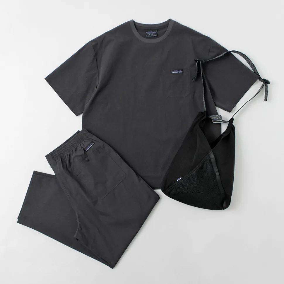 THOUSAND MILE / Short Sleeve T-Shirt and Long Pants Set