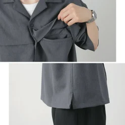 THOUSAND MILE / Short Sleeve Open Collar Shirt