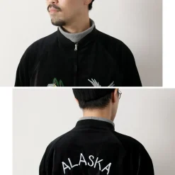 THRIFTY LOOK / Reversible Souvenir Alaska Jacket