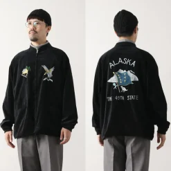 THRIFTY LOOK / Reversible Souvenir Alaska Jacket
