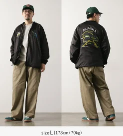 THRIFTY LOOK / Reversible Souvenir Alaska Jacket