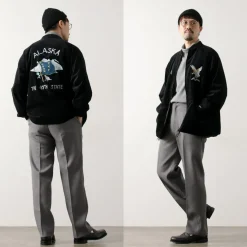 THRIFTY LOOK / Reversible Souvenir Alaska Jacket