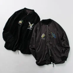 THRIFTY LOOK / Reversible Souvenir Alaska Jacket