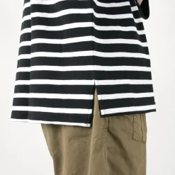 TIEASY / HDCS Big Katanuki Boat Neck T-Shirt