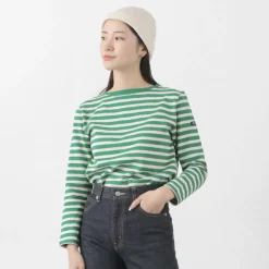 TIEASY / HDCS Boatneck Striped Basque Shirt