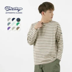 TIEASY / HDCS Boatneck Striped Basque Shirt