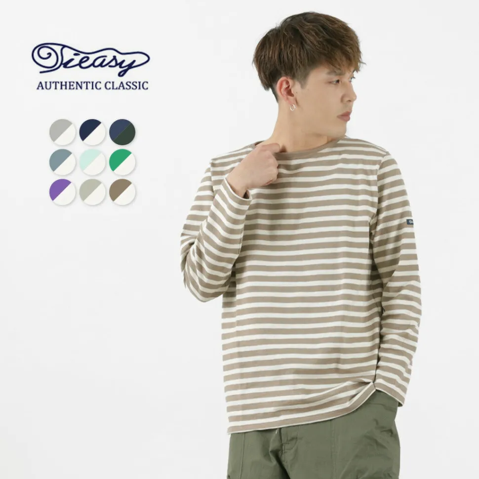 TIEASY / HDCS Boatneck Striped Basque Shirt