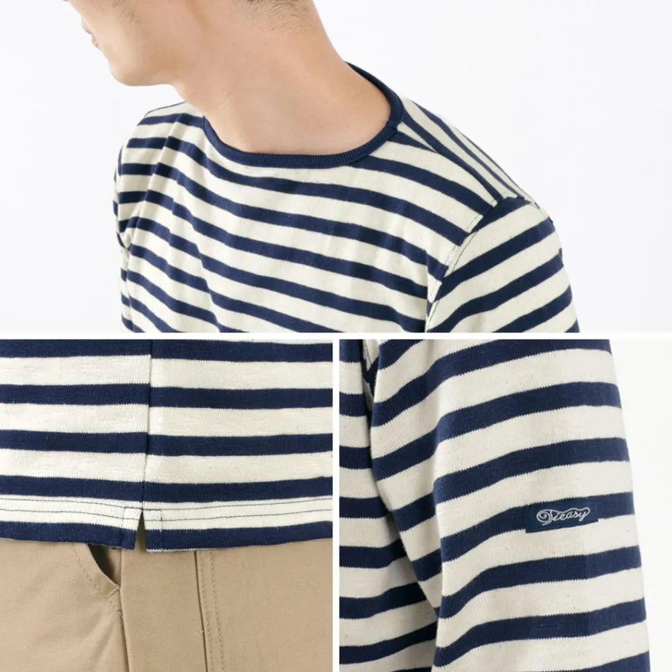 TIEASY / HDCS Boatneck Striped Basque Shirt