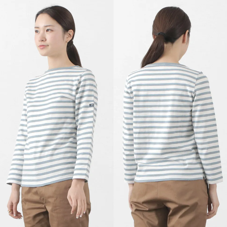 TIEASY / HDCS Boatneck Striped Basque Shirt