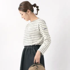 TIEASY / HDCS Boatneck Striped Basque Shirt