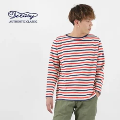 TIEASY / HDCS Boatneck Striped Basque Shirt