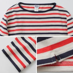 TIEASY / HDCS Boatneck Striped Basque Shirt