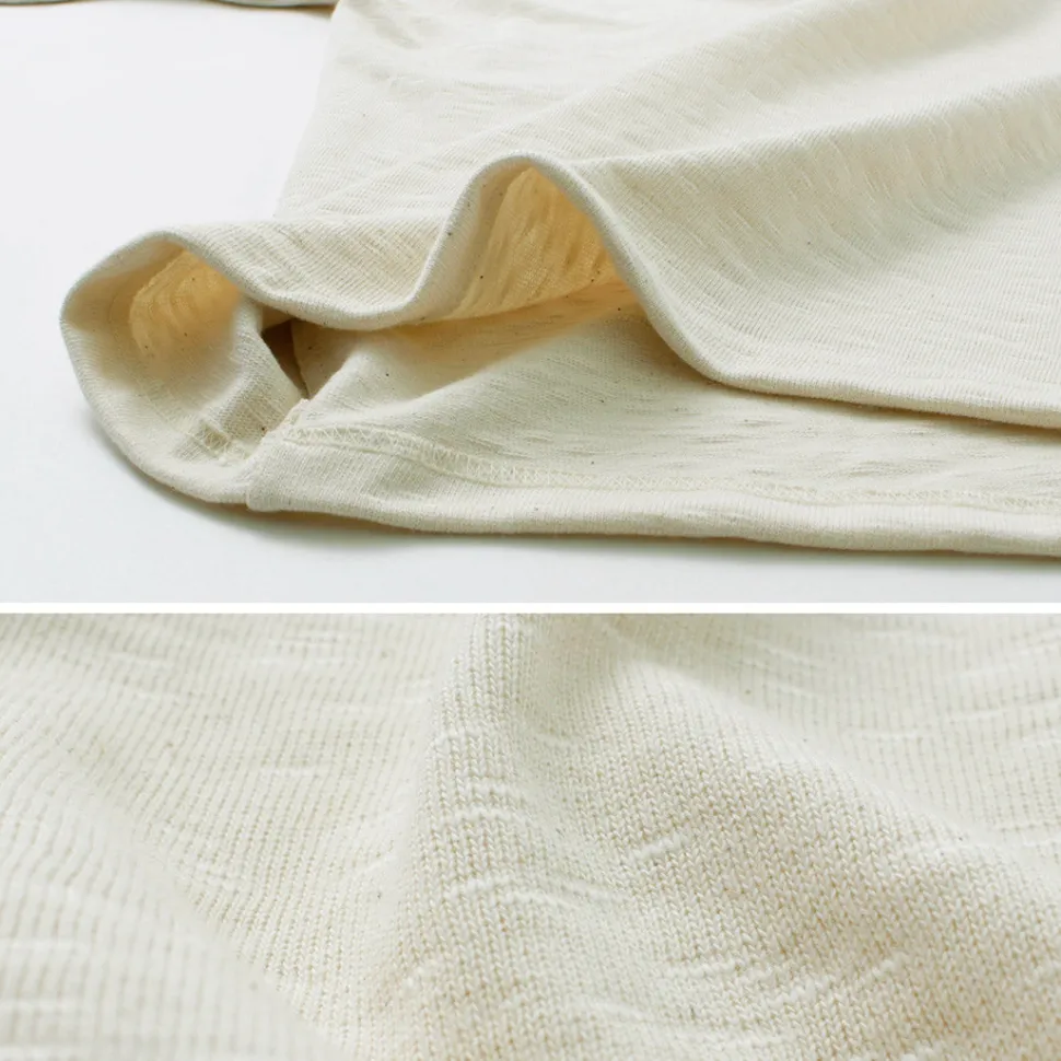 TIEASY / HDCS Henry neck long sleeve T-shirt