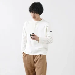 TIEASY / HDCS Henry neck long sleeve T-shirt