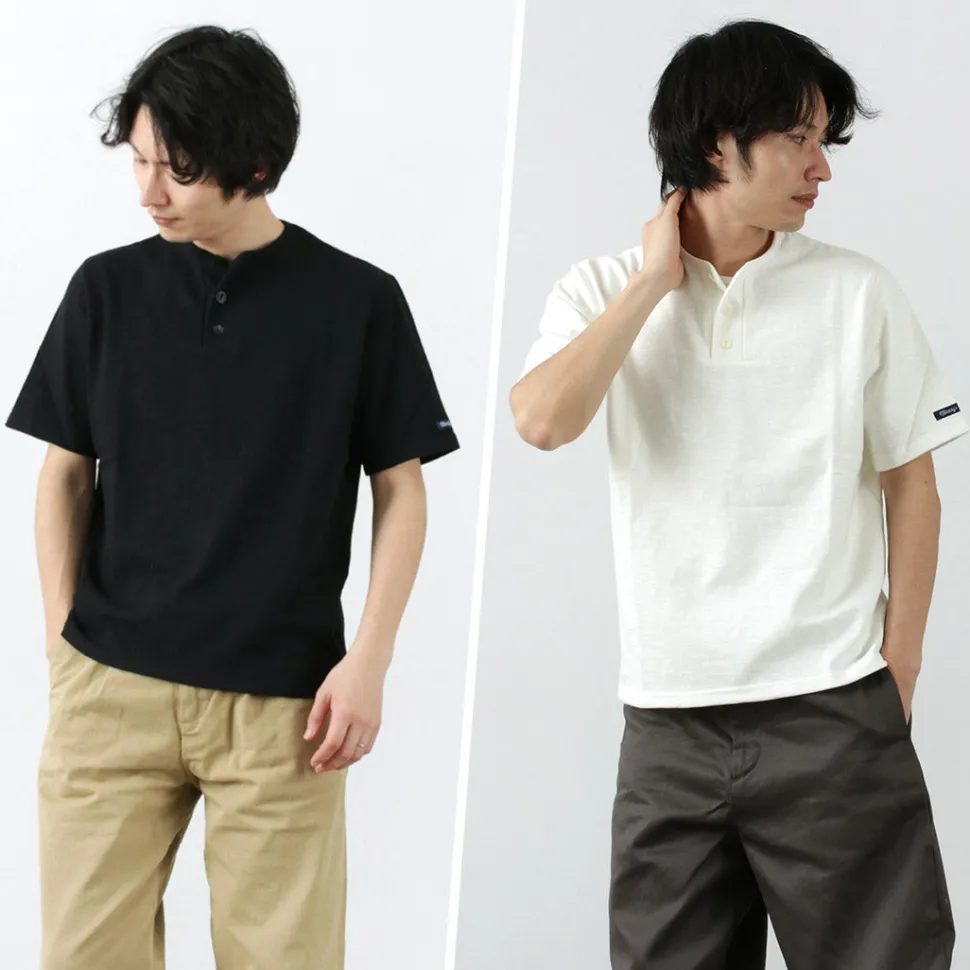 TIEASY / HDCS Henry Neck Short Sleeve T-Shirt