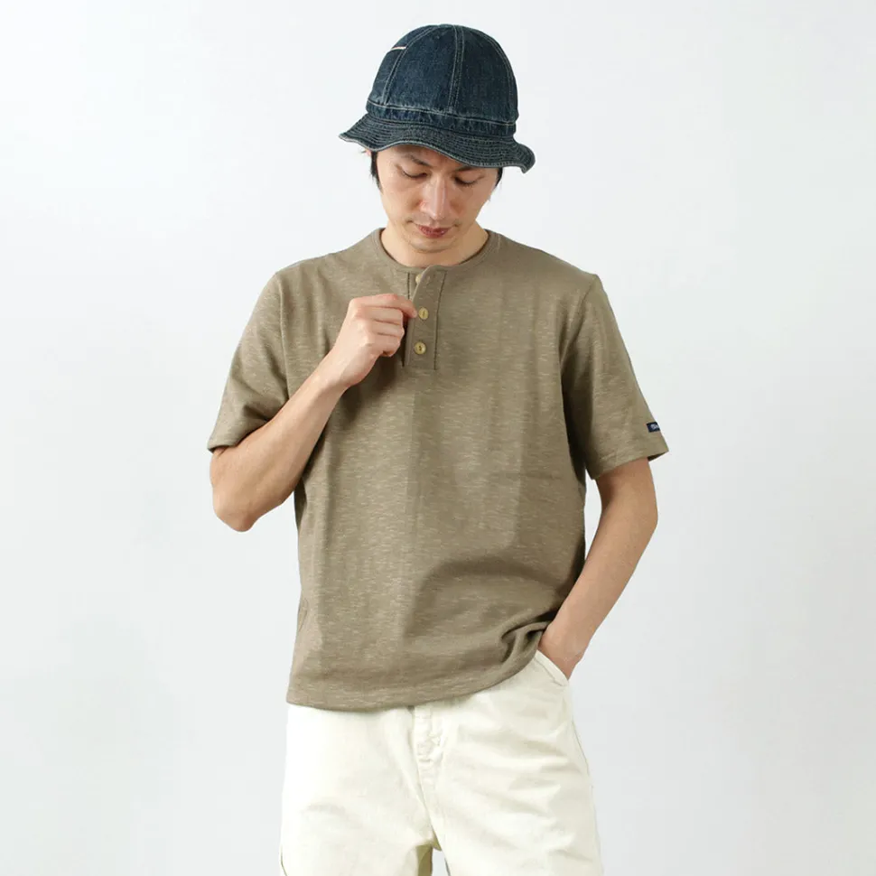 TIEASY / HDCS Henry Neck Short Sleeve T-Shirt