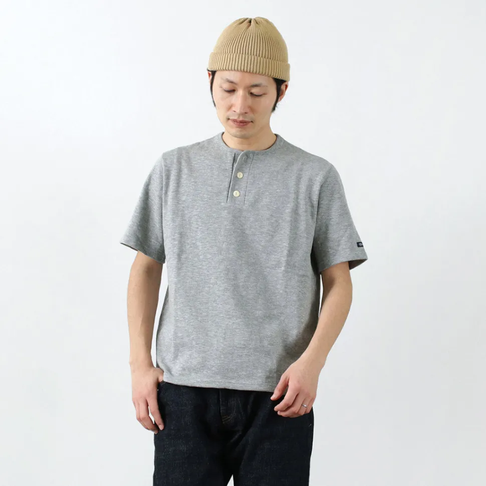TIEASY / HDCS Henry Neck Short Sleeve T-Shirt
