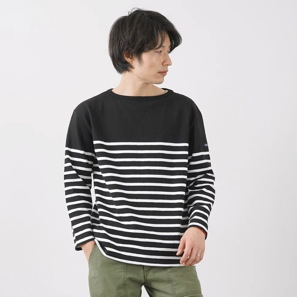 TIEASY / HDCS Katanuki striped basque shirt