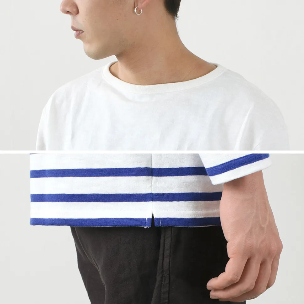 TIEASY / HDCS Katanuki striped basque shirt