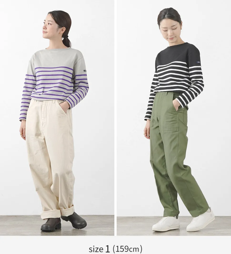 TIEASY / HDCS Katanuki striped basque shirt