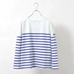 TIEASY / HDCS Katanuki striped basque shirt