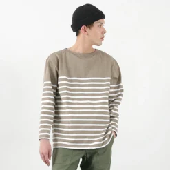 TIEASY / HDCS Katanuki striped basque shirt