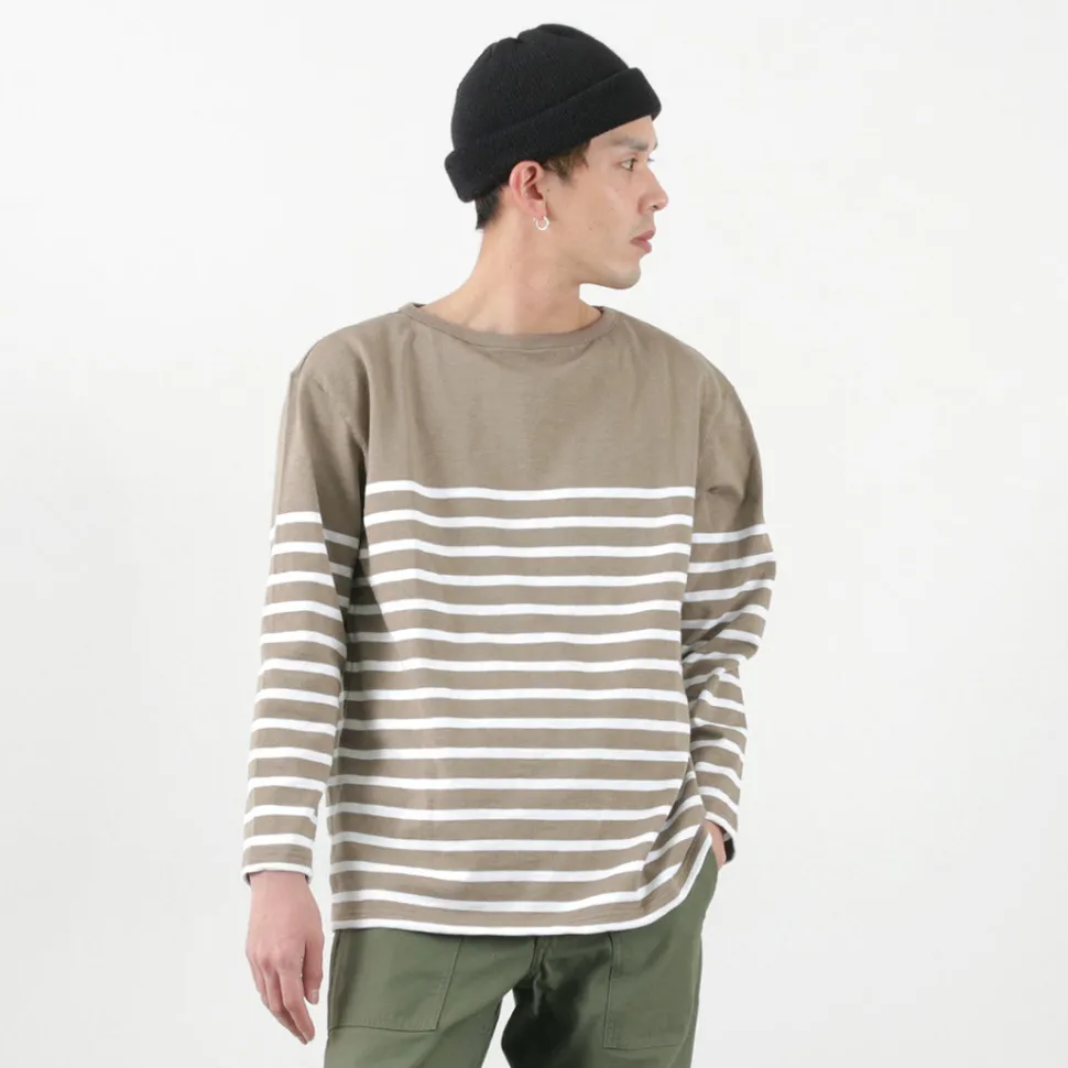 TIEASY / HDCS Katanuki striped basque shirt