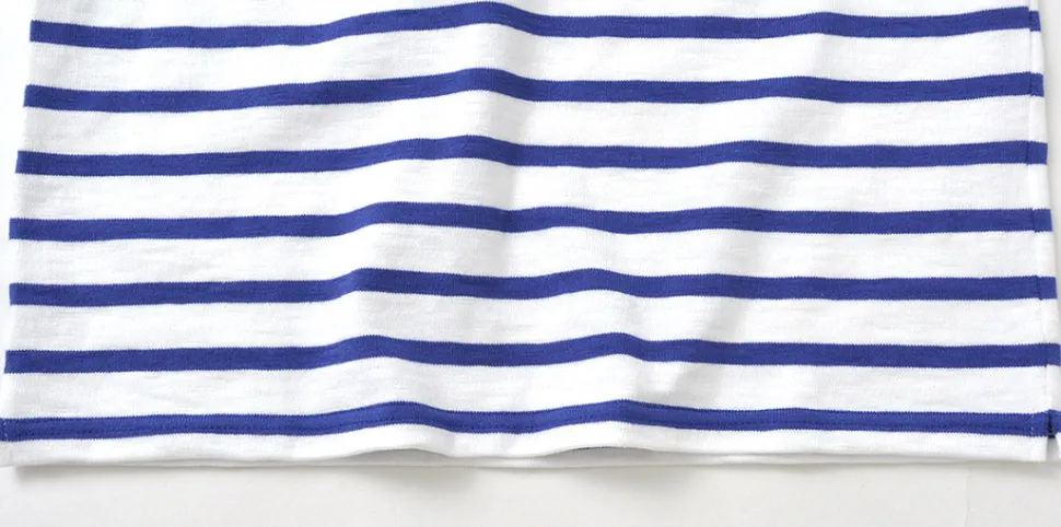 TIEASY / HDCS Katanuki striped basque shirt