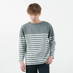 TIEASY / HDCS Katanuki striped basque shirt