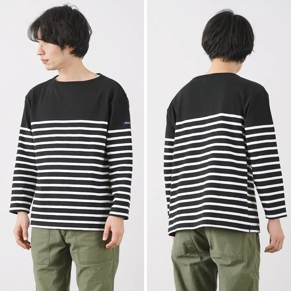 TIEASY / HDCS Katanuki striped basque shirt