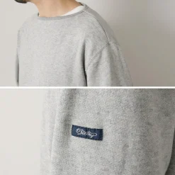 TIEASY / HDCS Sweatshirt Boat Neck Basque Shirt