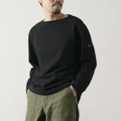 TIEASY / HDCS Sweatshirt Boat Neck Basque Shirt