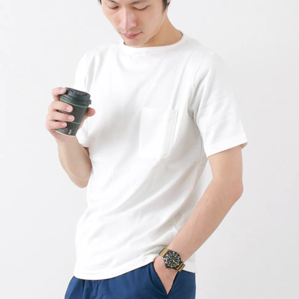 TIEASY / Summer Knit Pocket T-Shirt