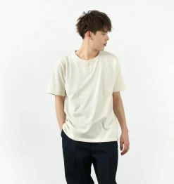 TIEASY / Summer Knits Henley Short Sleeve T-shirt
