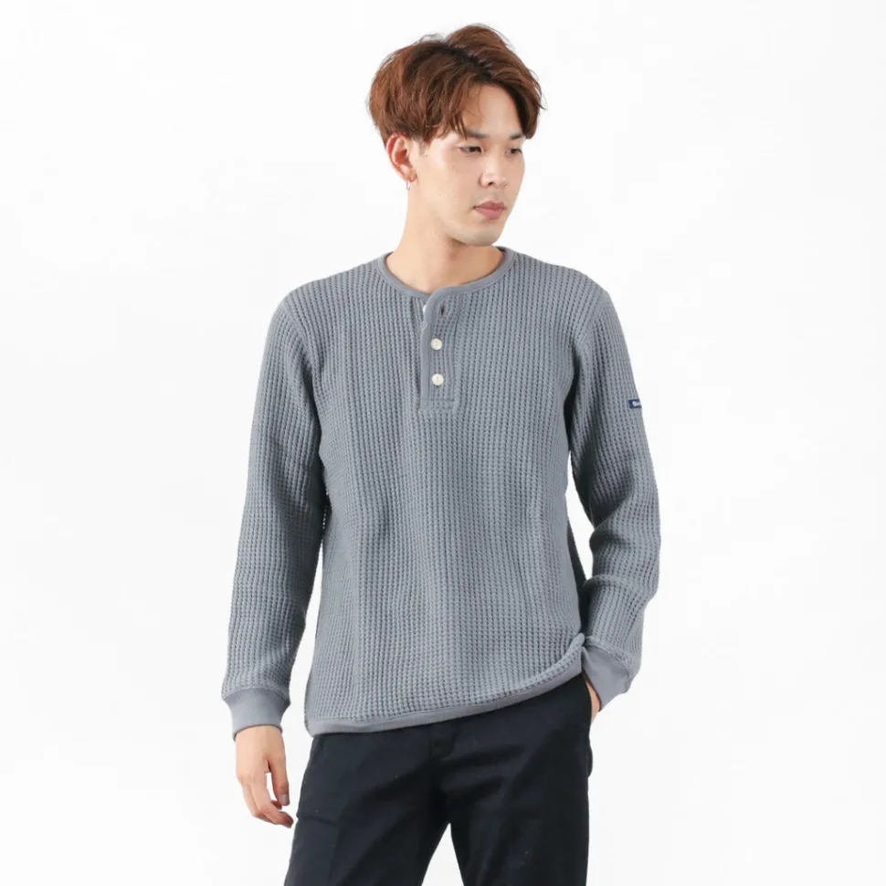 TIEASY / Super Thermal Henry Neck T-Shirt