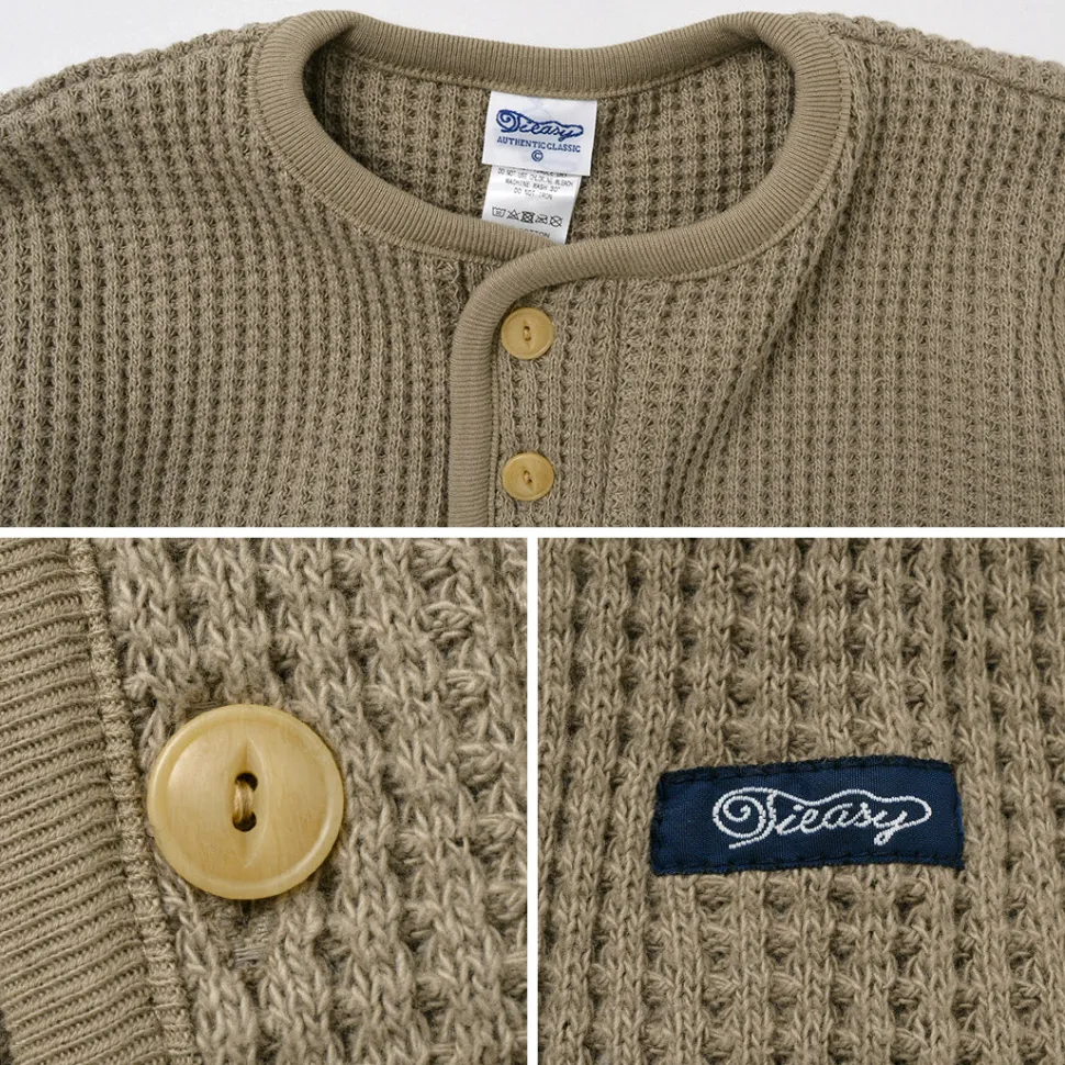 TIEASY / Super Thermal Henry Neck T-Shirt