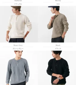 TIEASY / Super Thermal Henry Neck T-Shirt