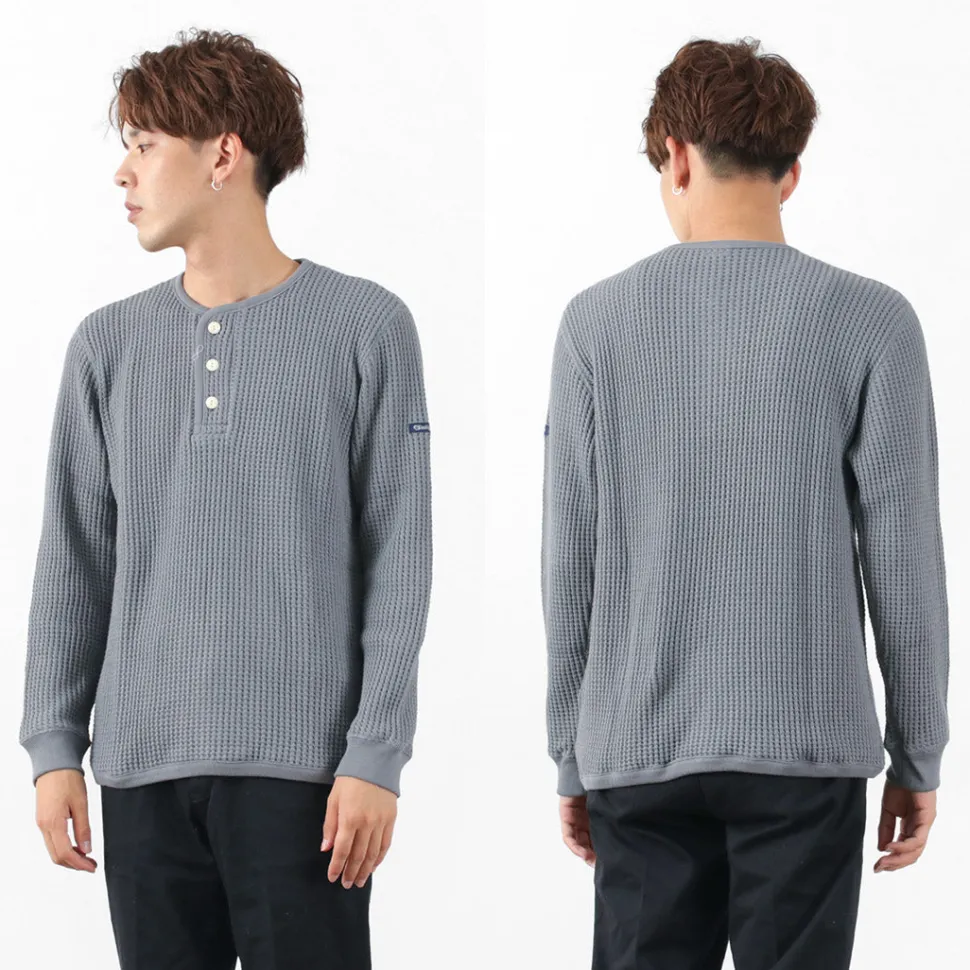TIEASY / Super Thermal Henry Neck T-Shirt