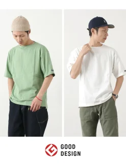 TIEASY / TE001SS HDCS Light Big Boat Neck T-Shirt