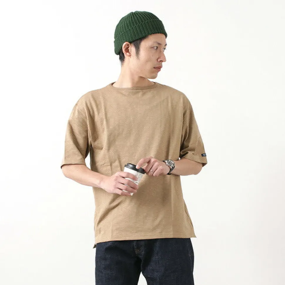 TIEASY / TE001SS HDCS Light Big Boat Neck T-Shirt